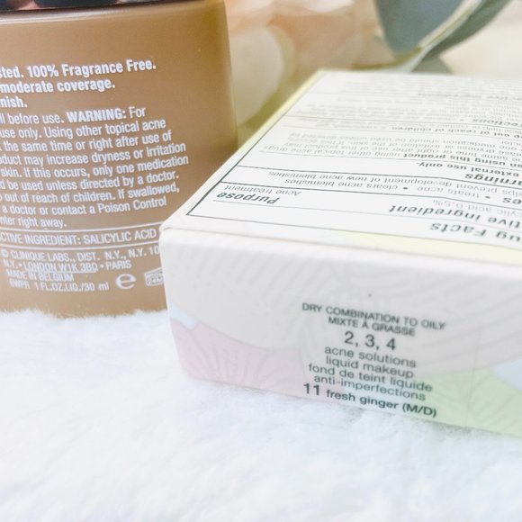 Clinique Acne Solutions Makeup 11 Fresh Ginger 1oz - Picture 4 of 4